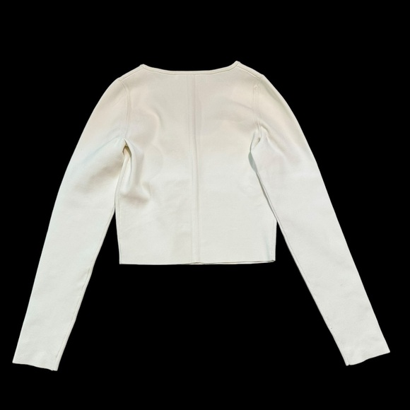 PROENZA SCHOULER***White Knit Scoop Neck Top**Small $350 - Picture 9 of 10